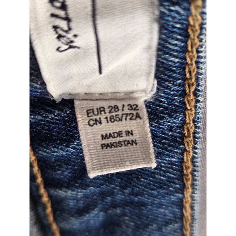 & Other Stories Womens Jeans Sz 28 Medium Wash High Rise Wide Leg Treasure Cut - Picture 11 of 16